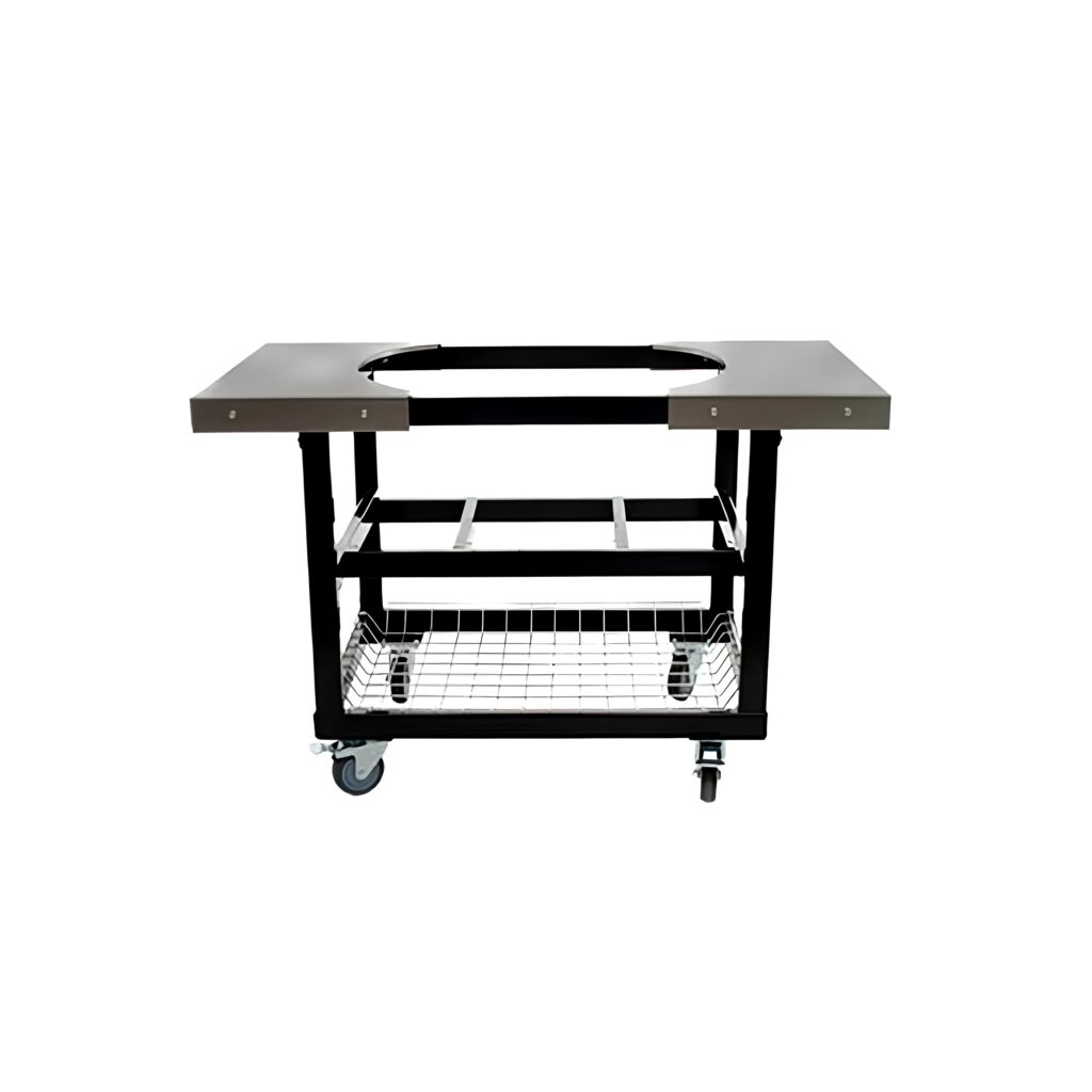 Стол-тележка со стальными столешницами для Primo Oval Junior