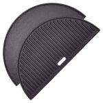 Двухсторонняя чугунная полукруглая сковорода для Kamado Joe Big Joe